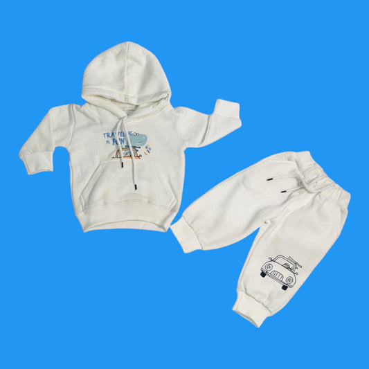 Design no 016. Hoodie Track Suit | Soft Fleece Fabric