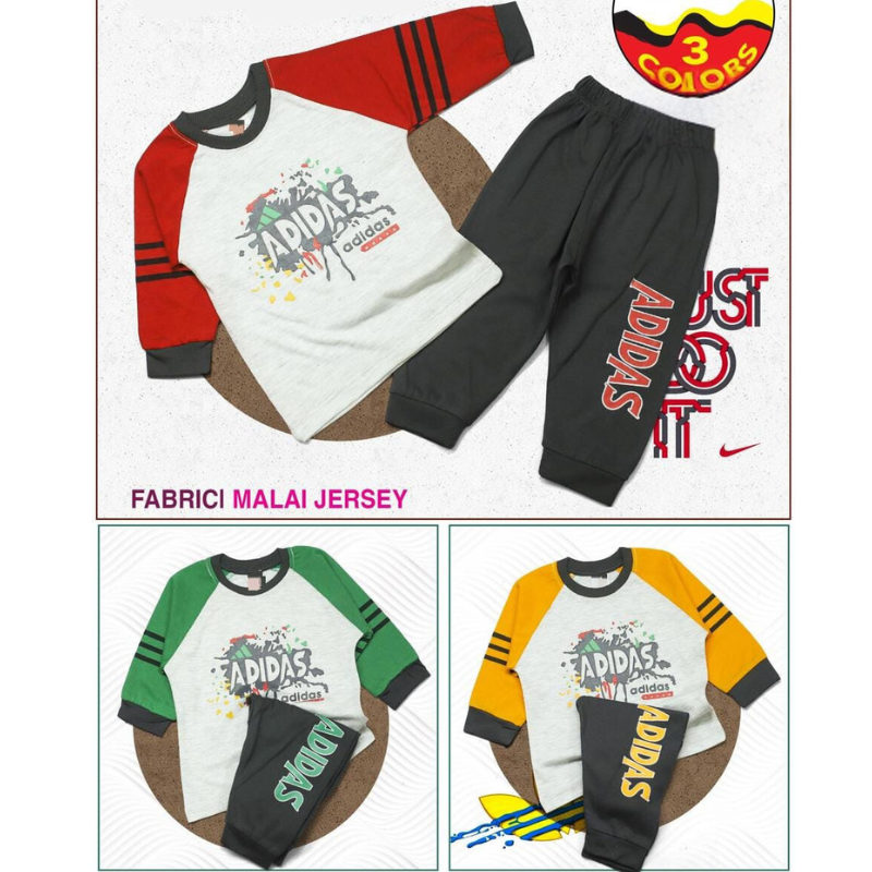 Design # 1022 Boys Kids Wear | Fabric Interlock Jersey | Shirt + Pent