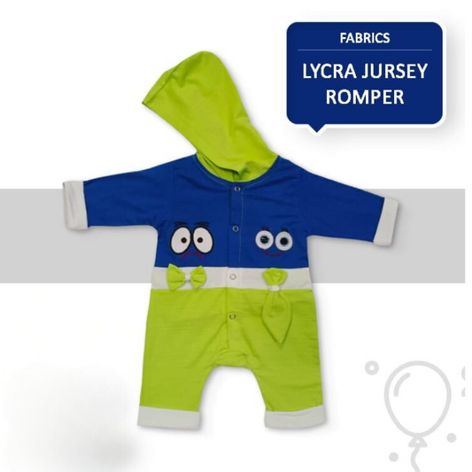 Design # 1036 New Born Wear | Fabric Malai Jersey | Malai Romper